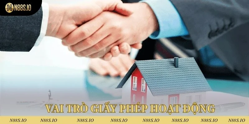 Giấy phép có vai trò quan trọng đối với người chơi và nhà cái
