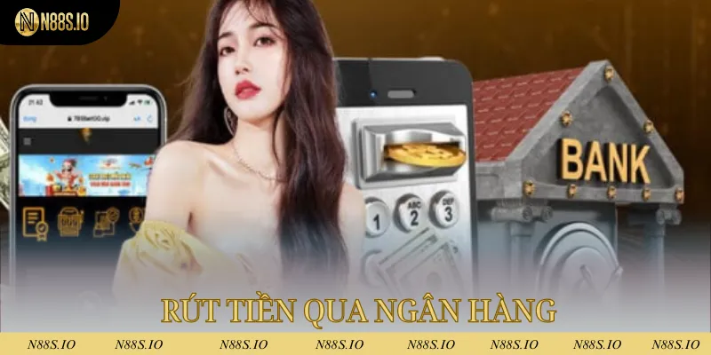 Rút tiền qua ngân hàng được đông đảo thành viên sử dụng