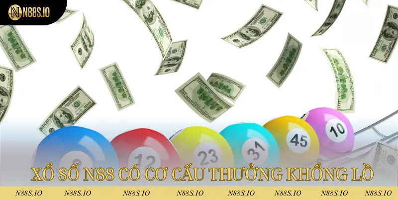 Xổ số N88 có cơ cấu thưởng khổng lồ
