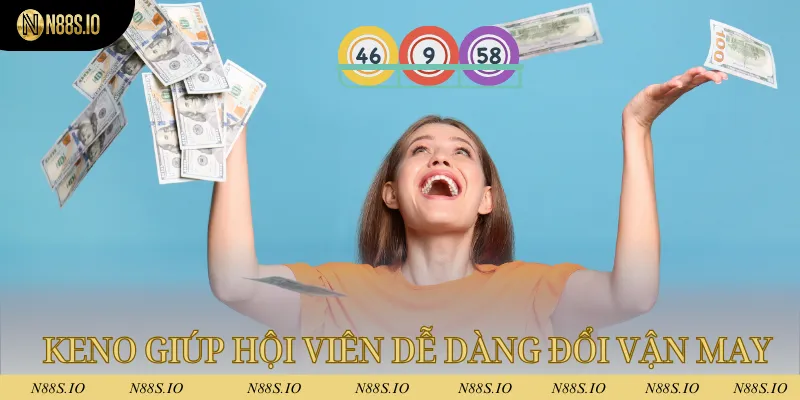Quay số Keno là nền tảng giúp hội viên dễ dàng đổi vận may