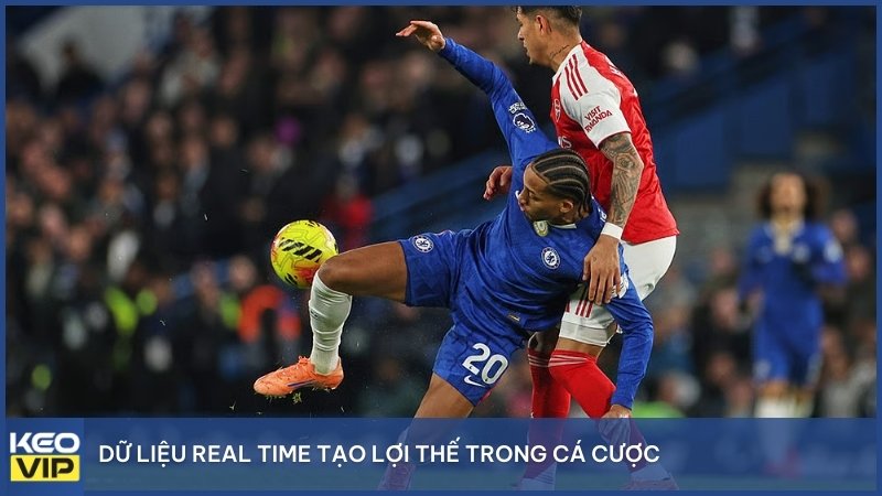 Dữ liệu real time tạo lợi thế trong cá cược